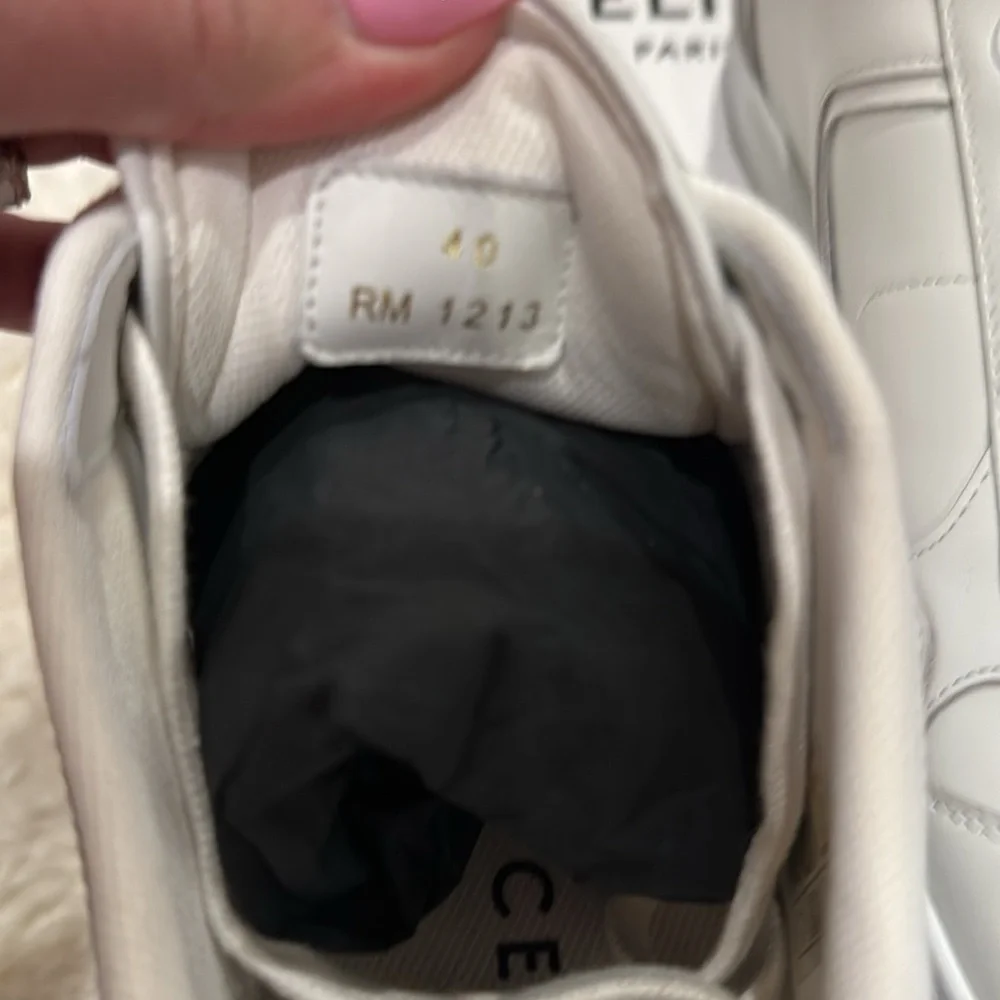 Celine women White Sneakers - Picture 7 of 8